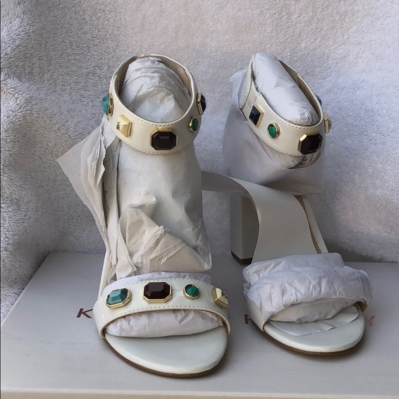 Katie Perry Ellie Smooth Heel Sandals size 7 - Picture 2 of 2